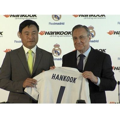 Hankook Tire und Real Madrid unterzeichneten Partnerschaftsvertrag