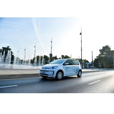 VW liefert 100 up! an Carsharing Anbieter Catch a Car in Genf