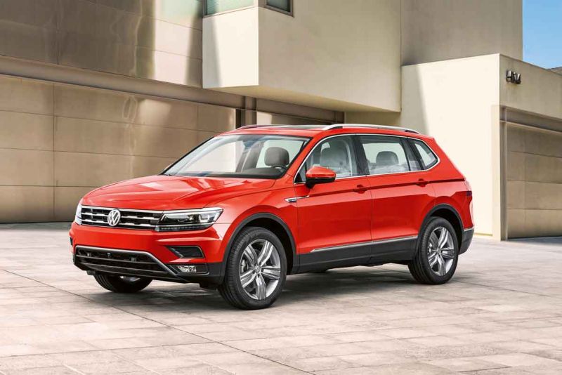 Der VW Tiguan wächst zum Siebenplätzer heran