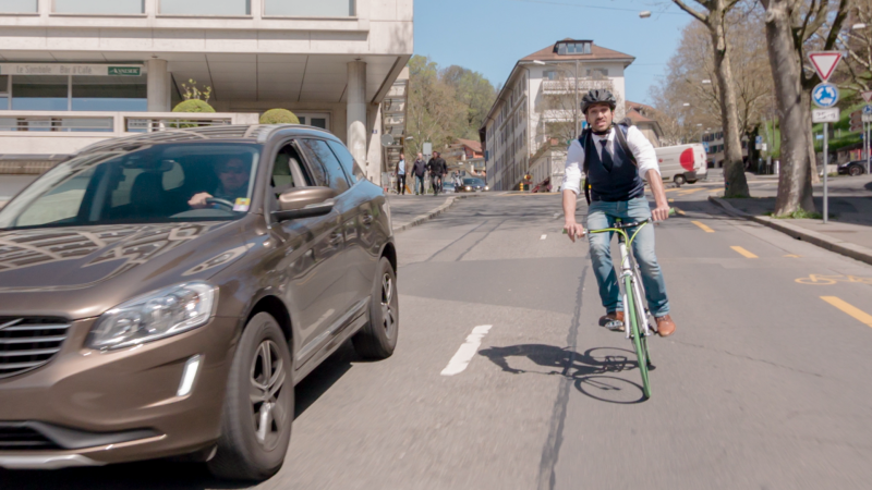 Bei fast der Hälfte der Velounfälle sind Velofahrer verantwortlich