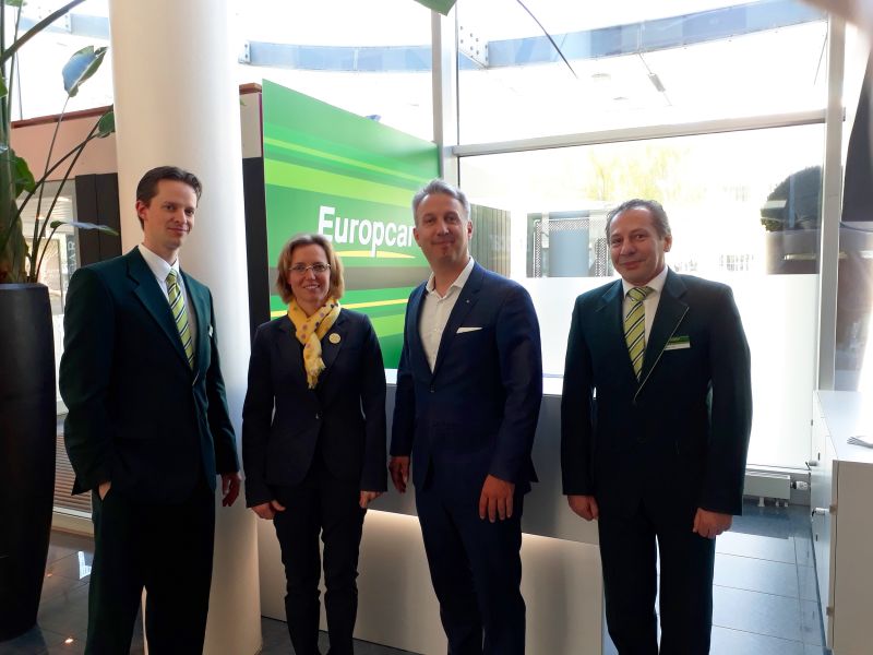 Neue Europcar-Station im Novotel Zürich City West