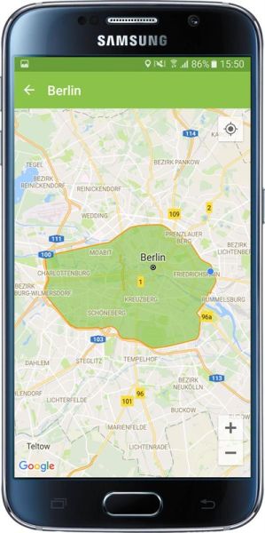 Green-Zones-App: Umweltzonen auf einen Blick