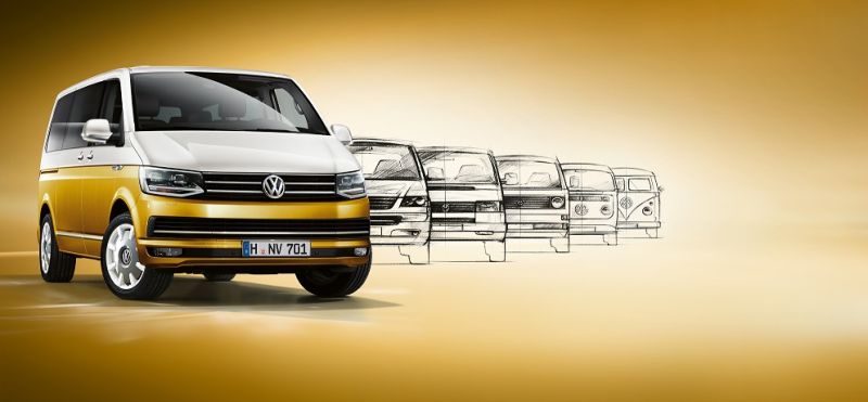 Sondermodell VW Multivan «70 Jahre Bulli» zum Jubiläum