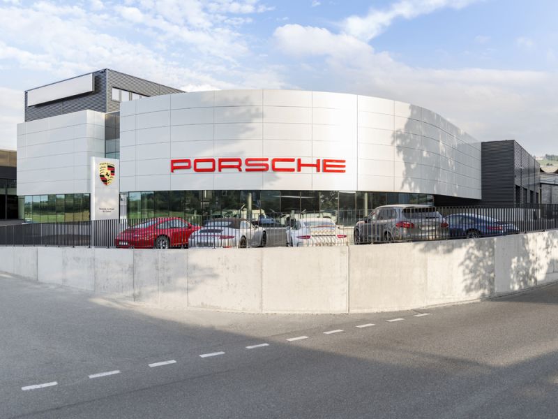 Neubau des Porsche Zentrum St. Gallen wird eröffnet