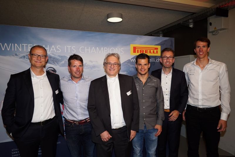 ESA und Pirelli: Skistars im Mittelland