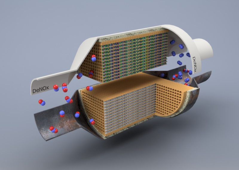 Neuartiger Dieselkatalysator filtert Stickoxide ohne AdBlue