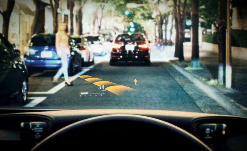 Denso entwickelt grösstes Head-Up-Display der Welt