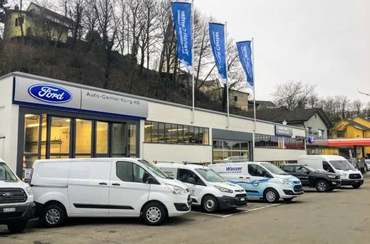   Neues Ford Transit Center in Gebenstorf