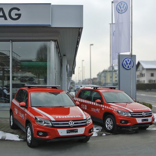 Luzerner Feuerwehr fährt VW Tiguan 