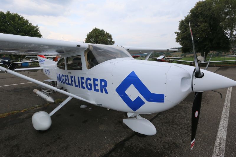 Baloise: Mit Hagelflieger gegen Hagelschäden