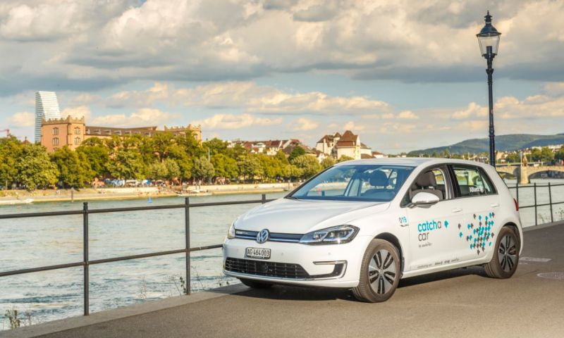 Volkswagen liefert 30 e-Golf an Carsharing Anbieter «Catch a Car» in Basel