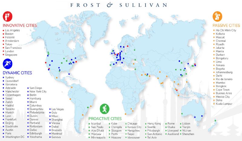   Frost & Sullivan: Zürich ist eine «dynamische» Stadt im Bereich Smart Mobility Solutions 