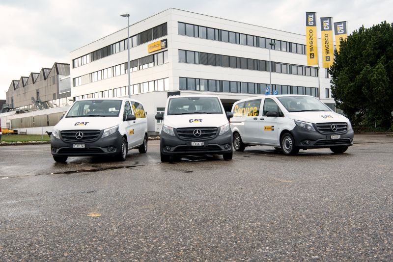 205 neue Mercedes-Benz Vans für die Avesco AG