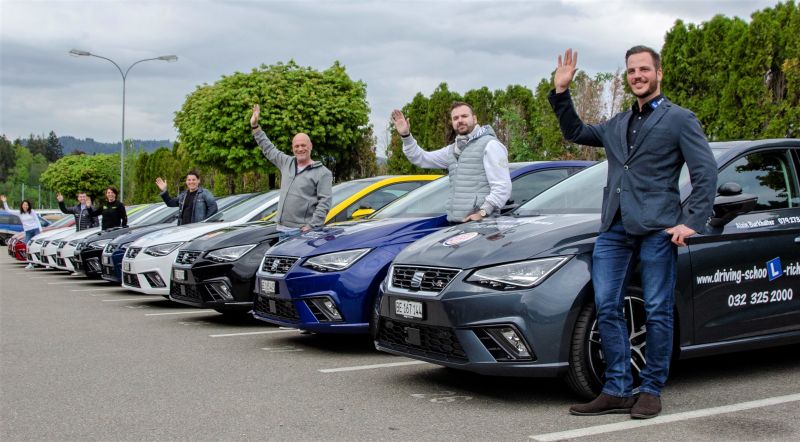 Driving-School-Richard setzt auf SEAT