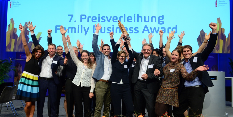   Drei Unternehmen im Finale für den Family Business Award 2019