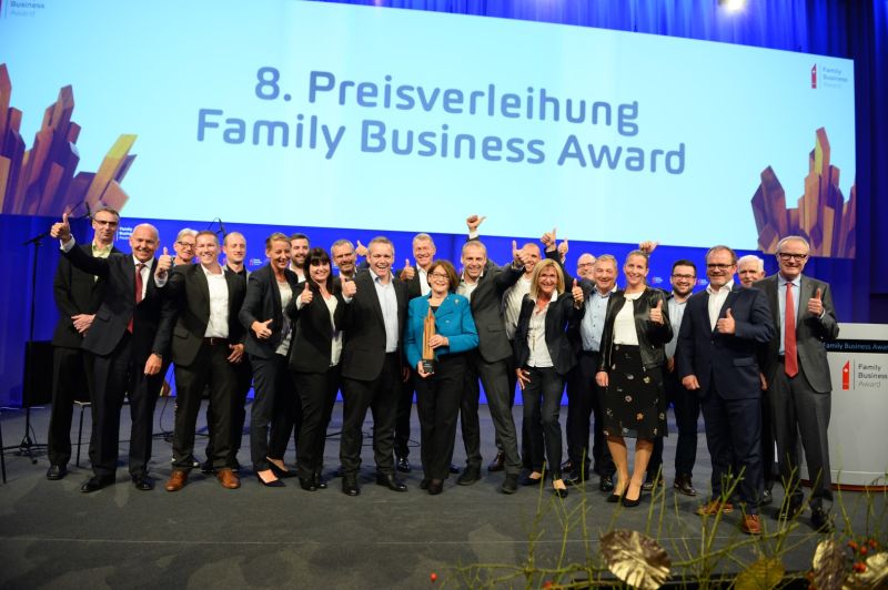   Wilhelm Schmidlin AG gewinnt den Family Business Award 2019