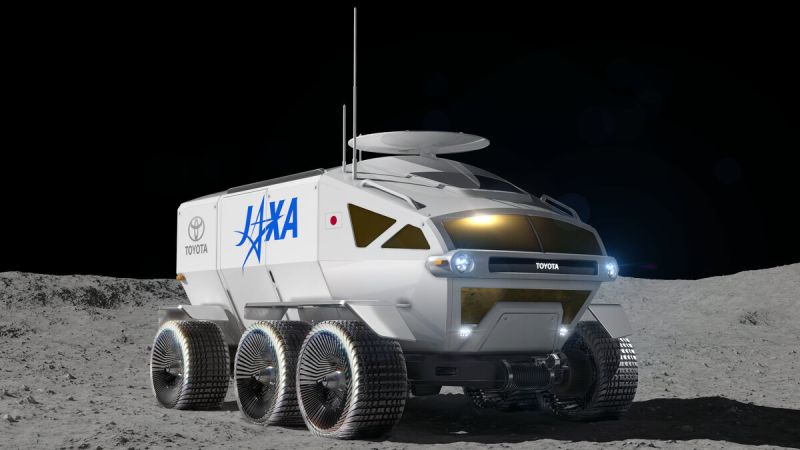   Der Toyota für den Mond fährt mit Wasserstoff