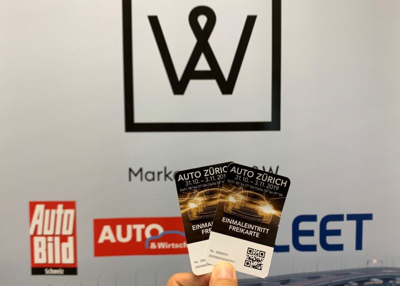 Der A&W Verlag verlost Tickets für die Auto Zürich