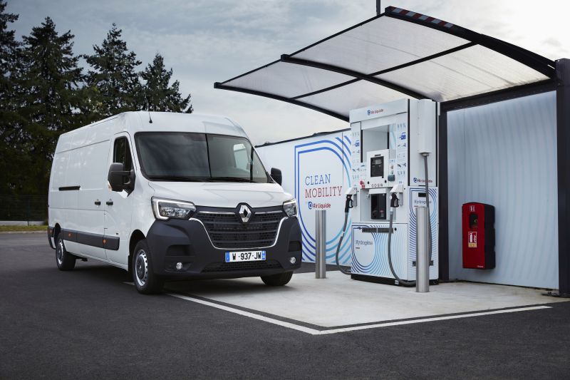 Renault fährt mit Wasserstoff