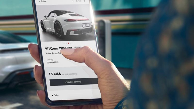   Porsche startet Online-Verkauf