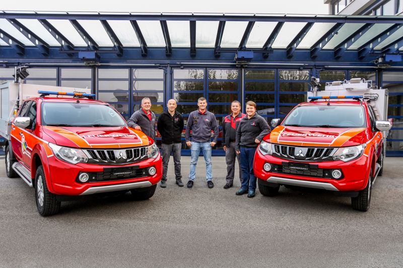 Feuerwehr Altstätten Eichberg setzt auf den Mitsubishi L200