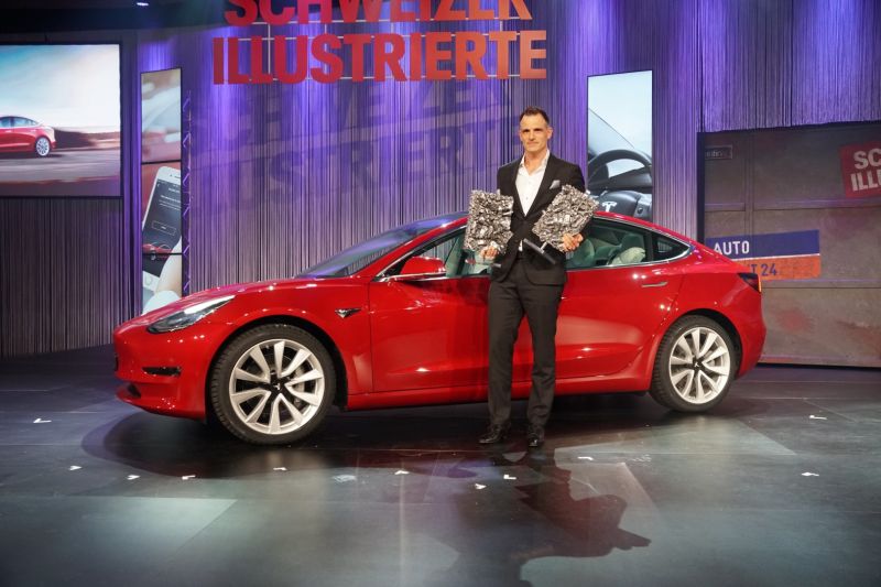   Schweizer Auto des Jahres 2020: Tesla Model 3 holt gleich drei Auszeichnungen