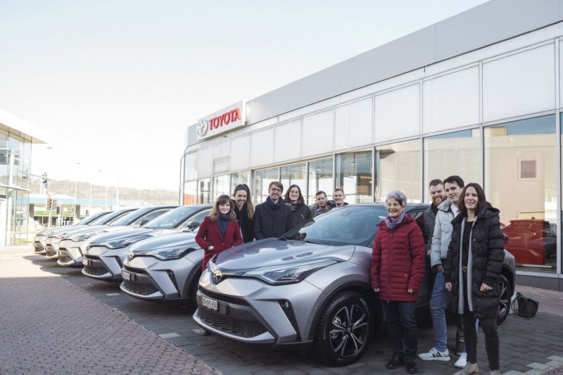 Mit dem Toyota C-HR alles im Blick