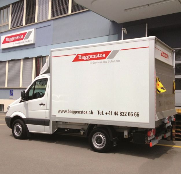   Baggenstos & Co. AG beliefert die Kunden mit dem Sprinter