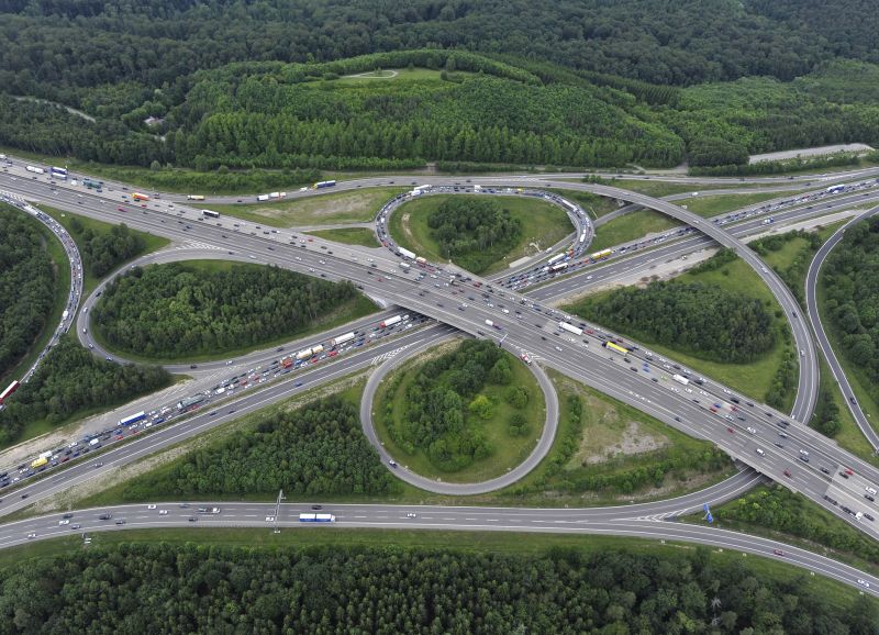 Deutlich weniger Verkehr wegen Corona