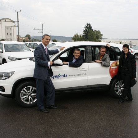 Syngenta setzt wieder auf den VW Tiguan