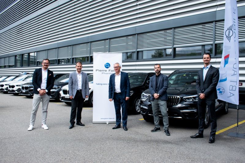   Pierre Fabre Pharma AG erhält 18 neue BMW X1 xDrive25e