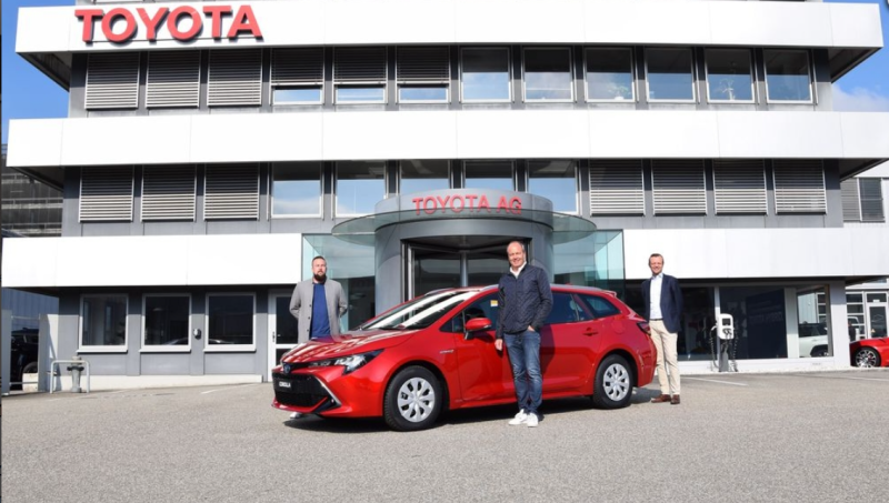   Mobility übernimmt den Toyota Corolla Hybrid in ihre Fahrzeugflotte