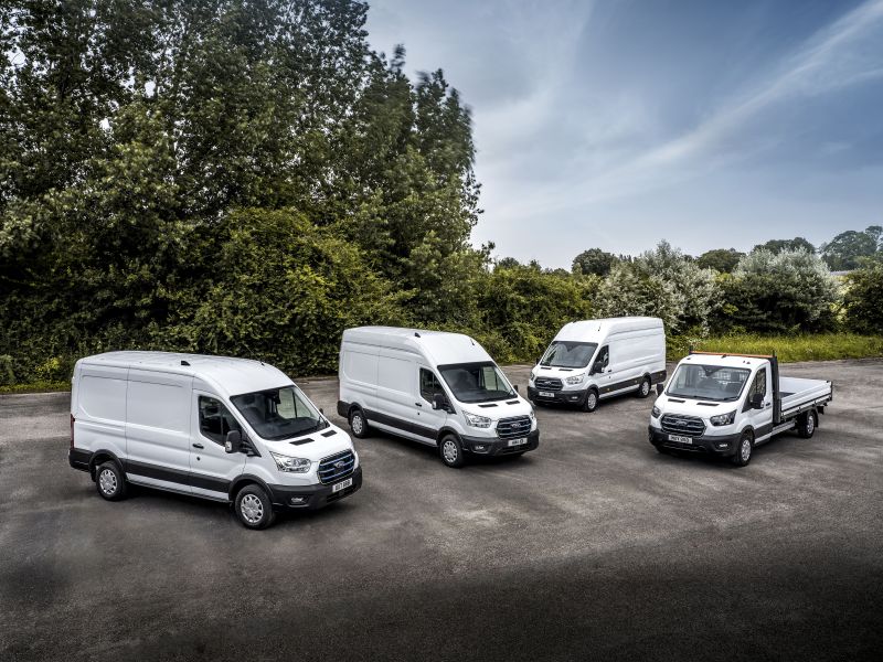 Elektrischer Ford E-Transit feiert Verkaufsstart