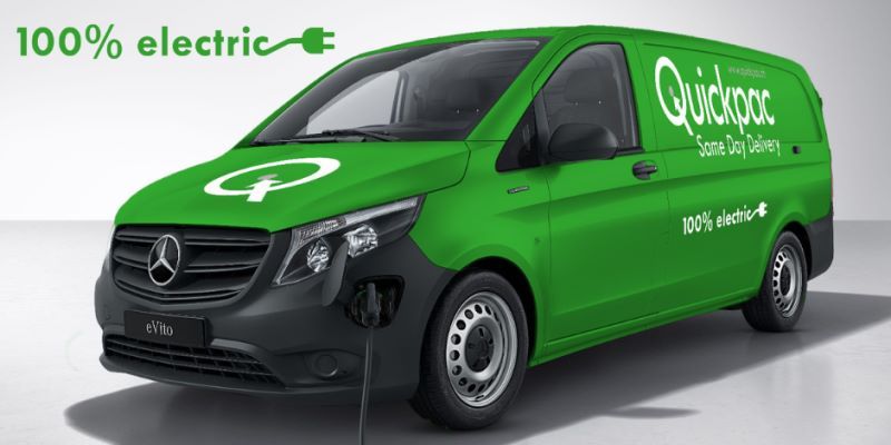   Quickpac bestellt 100 neue elektrische Zustellfahrzeuge