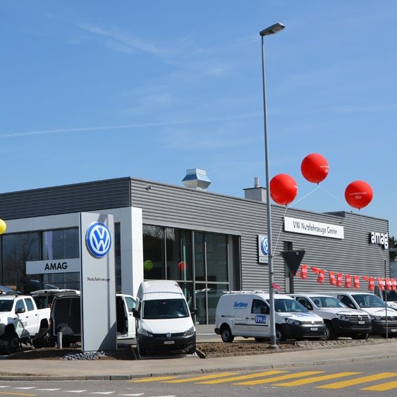 Neueröffnung des VW Nutzfahrzeuge Center in Uster