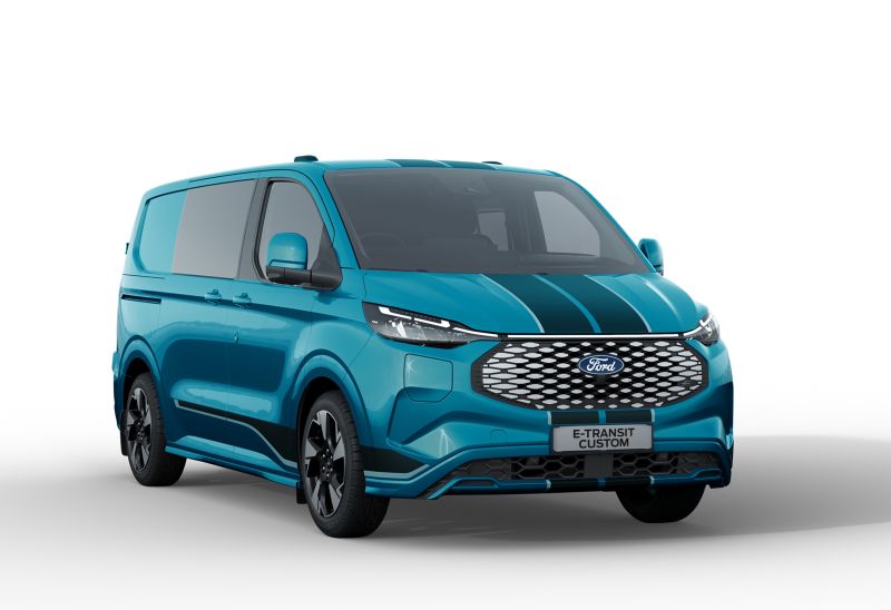 Ford E-Transit Custom: Soll auch kleinere Unternehmen von der E-Mobilität begeistern