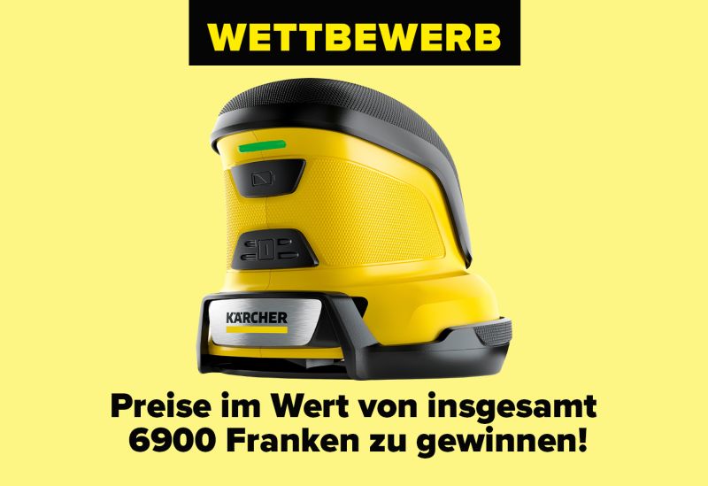 Wettbewerb: Preise im Wert von insgesamt 6900 Franken zu gewinnen!