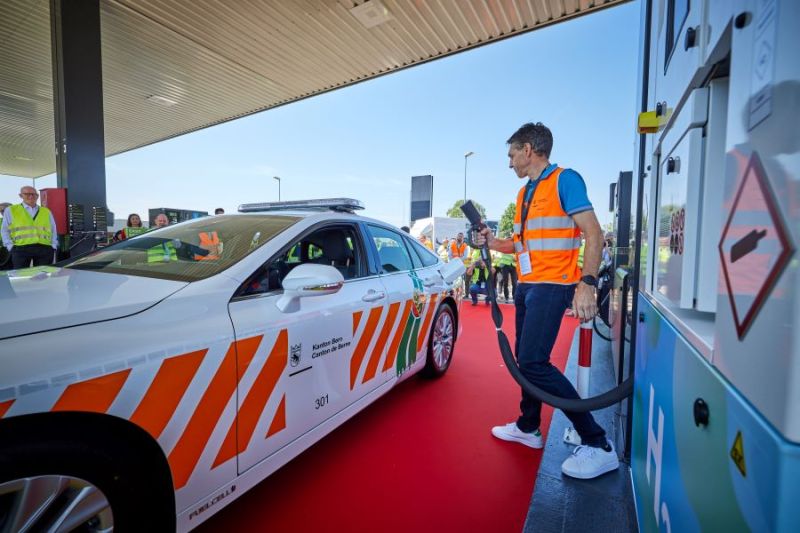   Socar eröffnet erste Wasserstoff-Tankstelle auf Autobahnraststätte