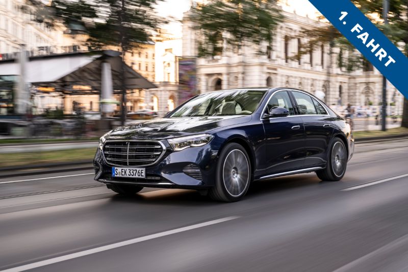   1. Fahrt: Neue Mercedes E-Klasse - Upgrade in die First Class