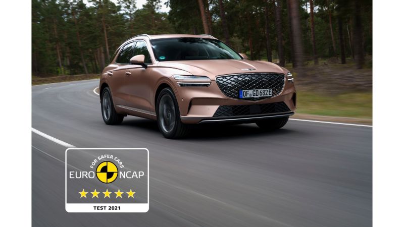 Ausgezeichnete Sicherheit: fünf Sterne im Euro NCAP für Genesis