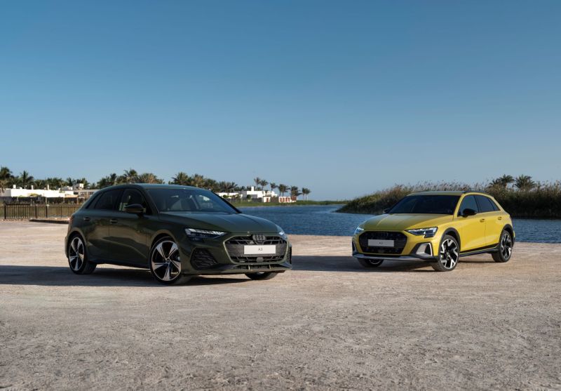 In Bestform: Audi A3 und neuer A3 allstreet