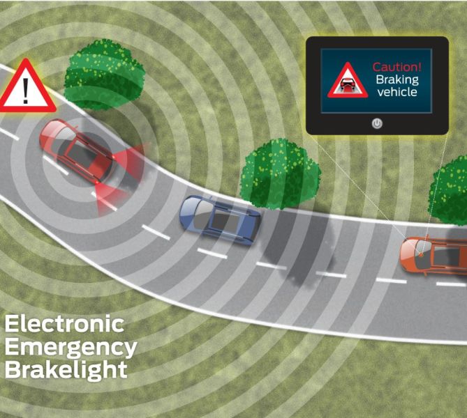   Ford präsentiert Studie für neue elektronische Sicherheitshilfen im Auto