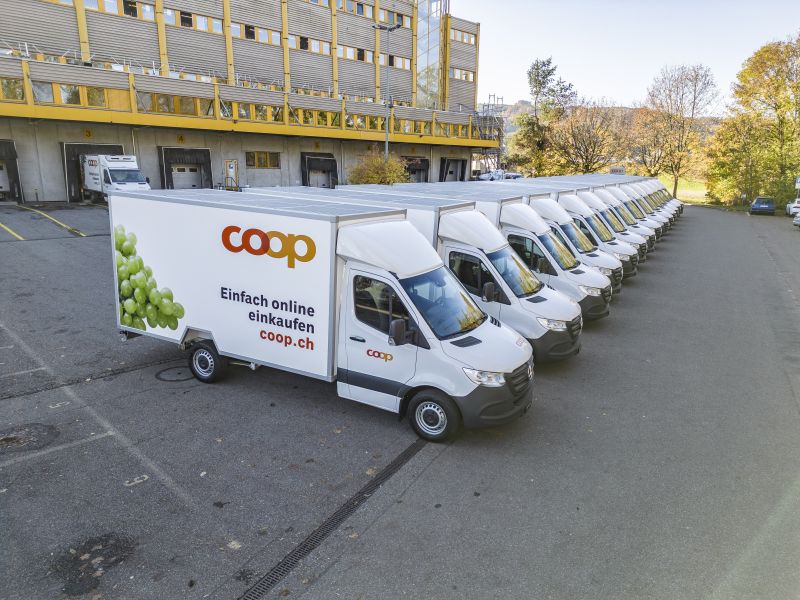   29 Neue Mercedes-Benz Sprinter für coop.ch