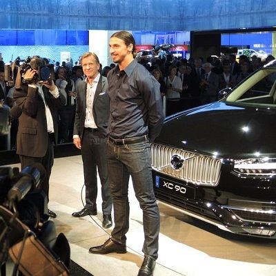   Volvo & Zlatan Ibrahimovic setzen auf den XC90