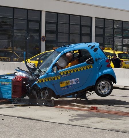   TCS-Crashtests: Kleinwagen mit Mängeln