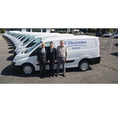   18 neue Expert-Kastenwagen von Peugeot für Electrolux