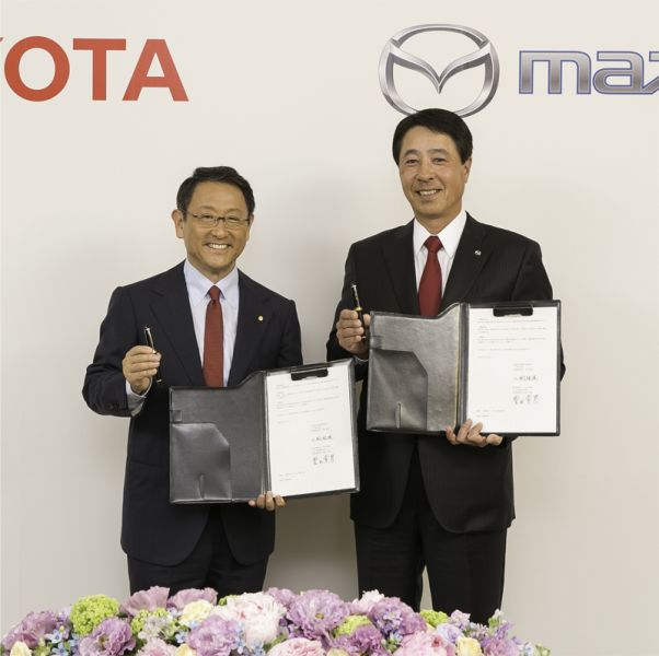   Toyota und Mazda vereinbaren Zusammenarbeit