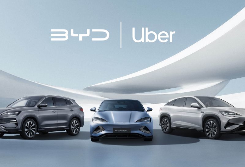 BYD und Uber kooperieren – und erleichtern den Zugang zu Elektrofahrzeugen in der Schweiz