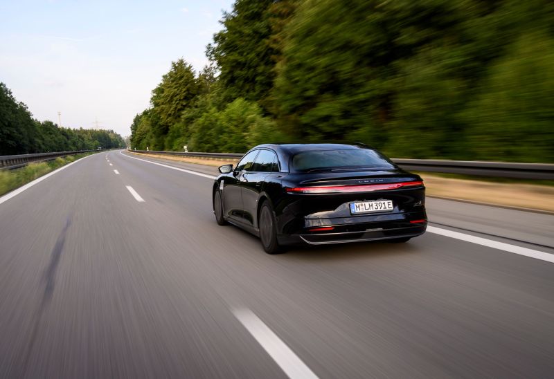 Elektro-Rekordfahrt: Lucid Air fährt über 1.200 km ohne Nachladen