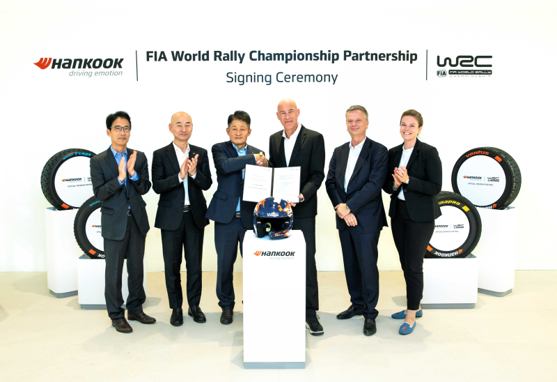 Hankook ab 2025 exklusiver Reifenlieferant für die Rallye-WM